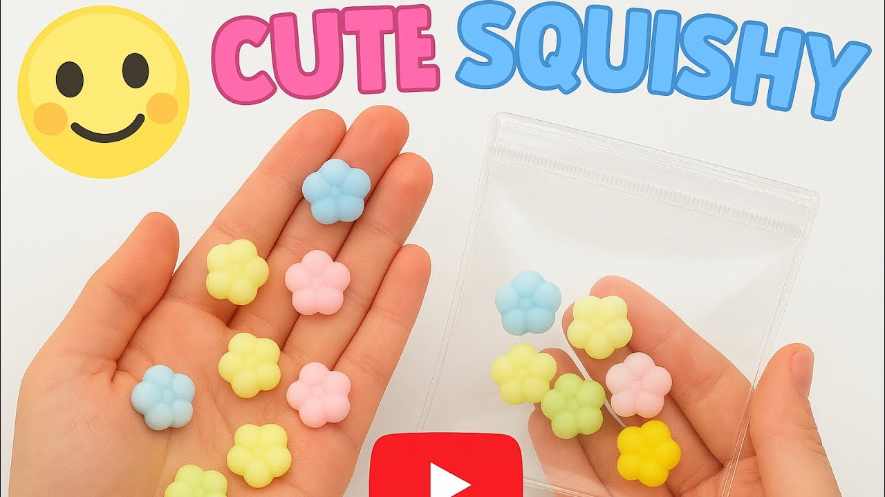 Squishy Example Satisfying Cute Squishy Collection 🌸 | Relaxing ASMR & Soft Toy ...