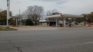 LEFT IN SHAMBLES - Abandoned Exxon Gas Station - Lufkin, TX