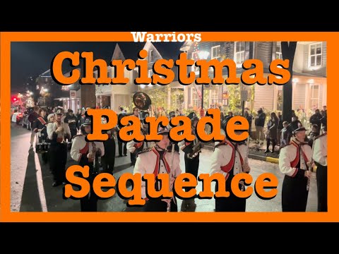 Christmas sequence band parade