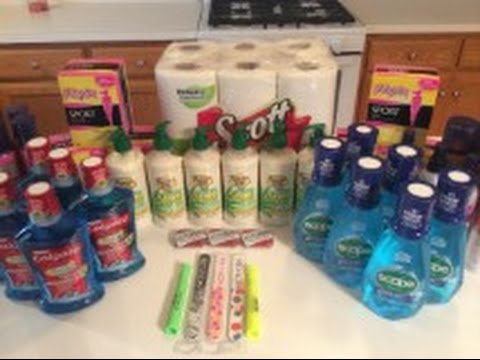 7/16/15-My Week in Couponing.....48 items for only $12.68....92 ...