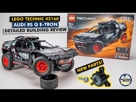 LEGO Technic 42160 Audi RS Q e-tron detailed building review