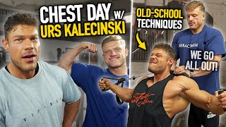 CHEST DAY with @UrsKalecinski  20 Days Out From The ARNOLD CLASSIC