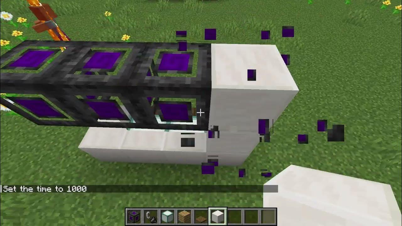 Minecraft Infinite Mirror Immersive portals Mod Tutorial YouTube