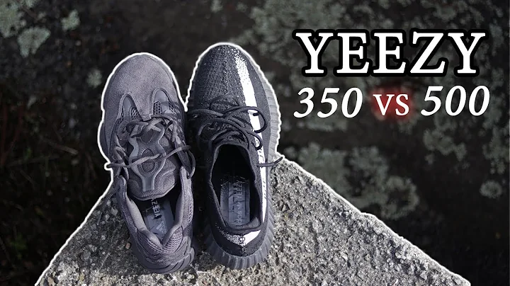Yeezy 350 V2 vs Yeezy 500 (On feet comparison)