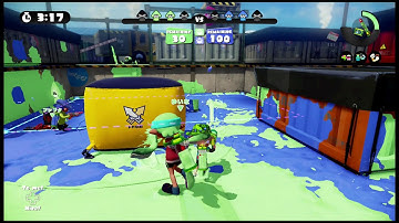 Splatoon Wii U Splat Zones on Port Mackerel