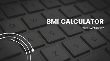 Build a BMI Calculator with Javascript (English)