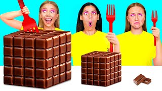 Desafío Placa Grande, Mediana y Pequeña | Batalla Épica de Comida BaRaFun Challenge