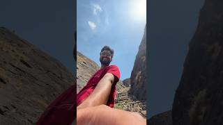 Summer Trek ⛱️ to Hadsar Fort 🏰 | #hadsar #ytshorts #trek #summer #travel #fortsofindia