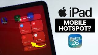 Does iPad have a Personal Hotspot?