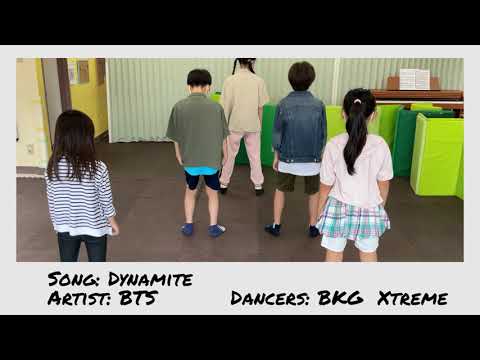BKG dances to a BTS “It’s Dynamite”