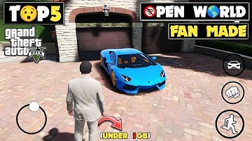 GTA 5 Android Fan Made Download MediaFire Link || Open World Games Like GTA 5 For Android @Rerex1m