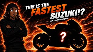 Are Suzukis Really This Fast? | Speed Comparison | BLK Finesse Reaction