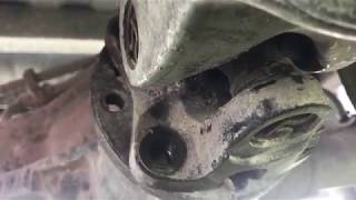 dodge ram universal joint replacement ujoint DIY