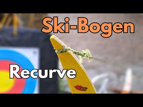 Best toy ever! How to build a ski bow yourself | Recurve bow | Tutorial