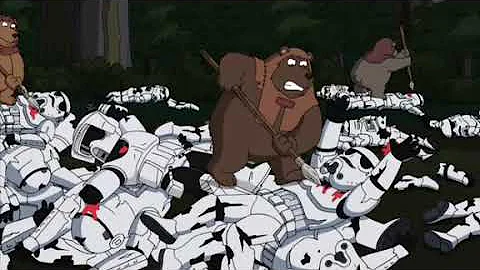 Star Wars Family Guy Its A Trap(Battle On Endor Part 5)😂😂