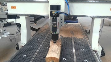 4 axis cnc  router work video