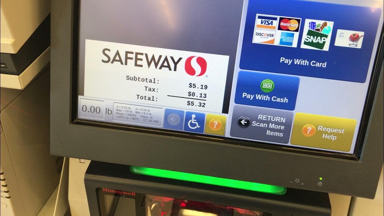 Safeway Self Checkout YouTube