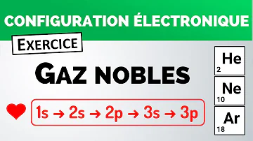 Comment identifier les gaz nobles ?