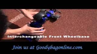 1:12 Transforming RC Car Tridor - 3-in-1 Car, Interchangeable Wheels, 22Km/H Top Speed