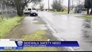 Oroville City Council to discuss grant that could help fund the construction of sidewalks in