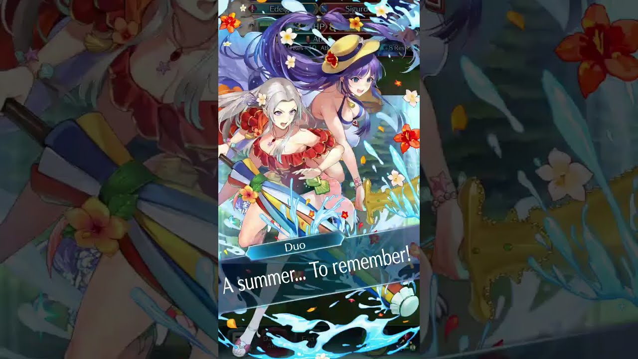 Fire Emblem Heroes - Abyssal Sigurd EHB Solo Summer Edelgard