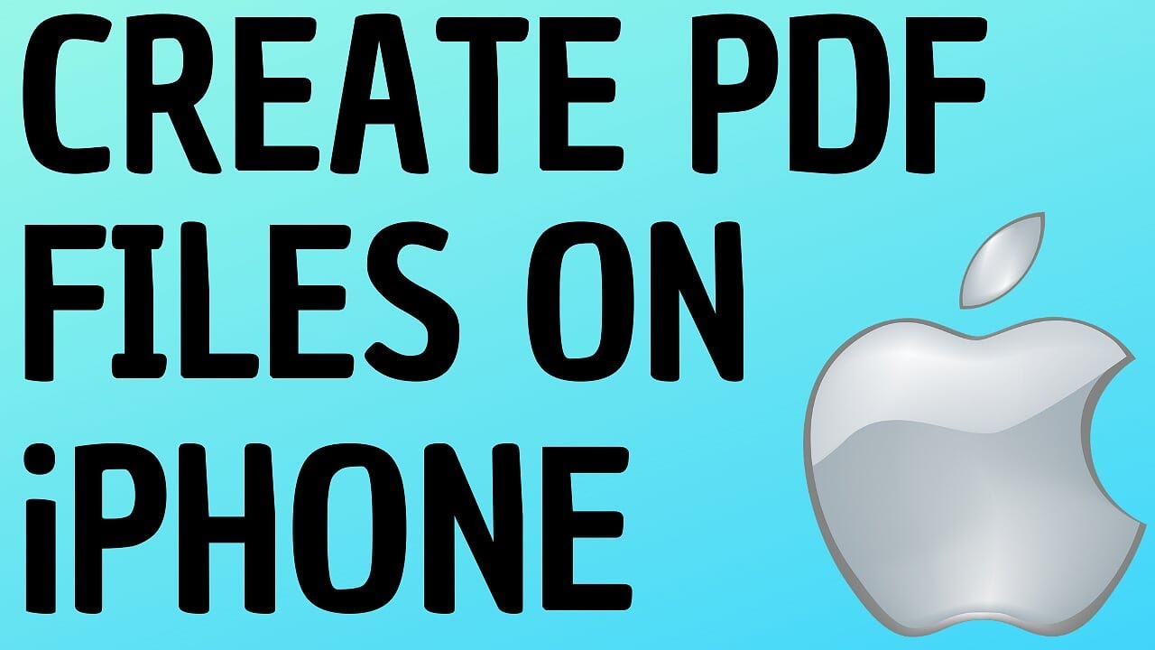 hyppigt Støv Oxide How to Create PDF Files on iPhone and iPad - Print to PDF - Gauging Gadgets