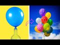 HOW TO MAKE FLYING BALLOONS AT HOME WITHOUT HELIUM | EXPERIMENTS | CrafTricks