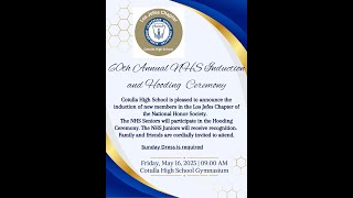 Cotulla High School NHS Induction and Hooding Ceremony 2025