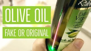 Using Green Laser to Check Olive Oil || Unboxing and review of Aliexpress 5mW Green Laser