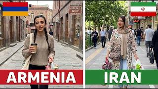 Tehran vs Yerevan: Walking the Streets of Iran &amp; Armenia 🇮🇷🇦🇲