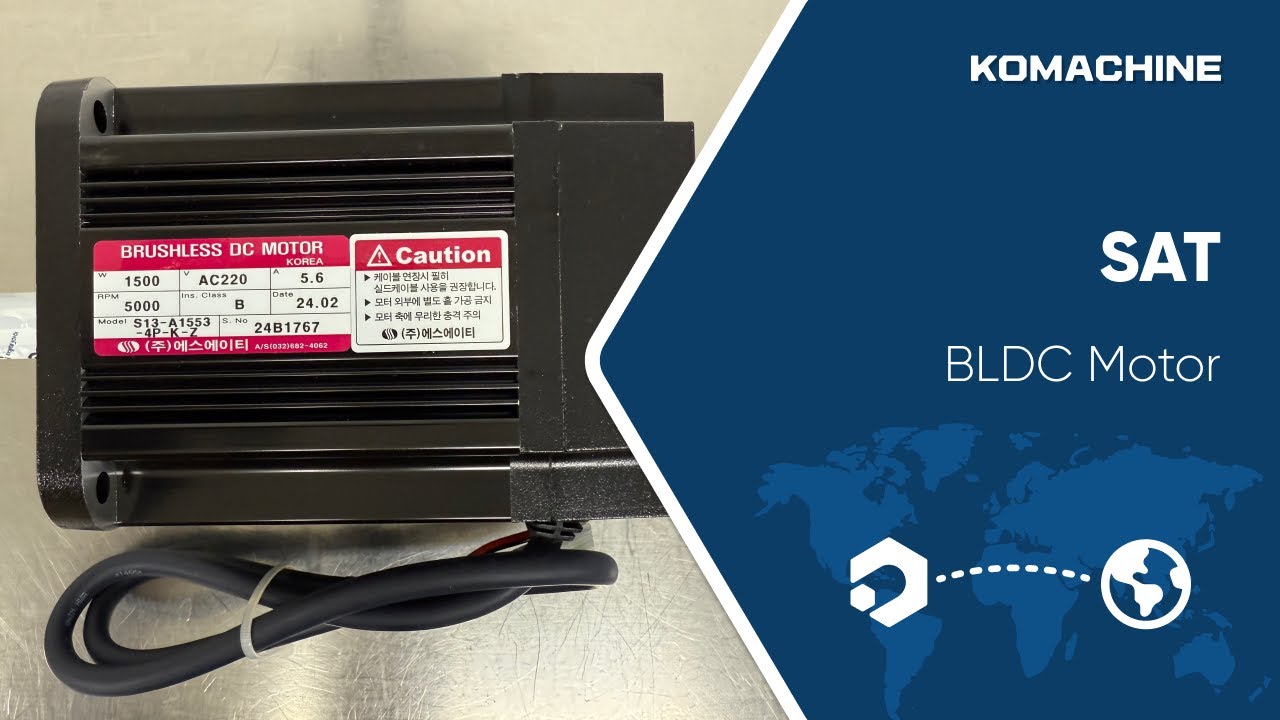 SAT / BLDC Motor (S13-A1553-4P-K-Z) / INV-06405
