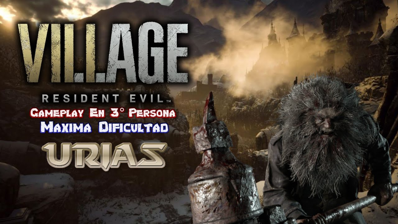 (URIAS) 4K HDR Dificultad Hardcore Resident Evil Village (COMO ...