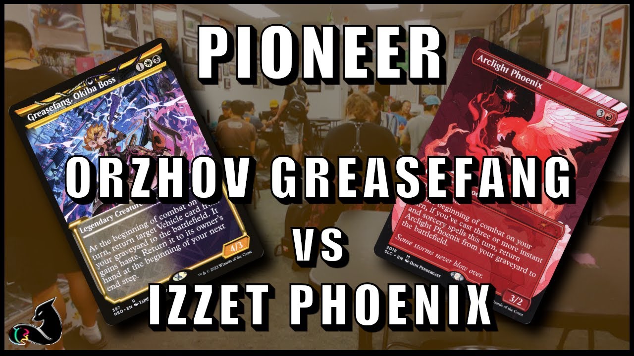 Схватка на кладбище! | Орзов Смазоклык против Иззета Феникса | Пионер MTG