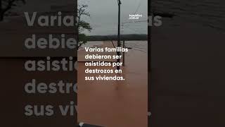 Fuerte temporal causa graves daños en la provincia de Misiones