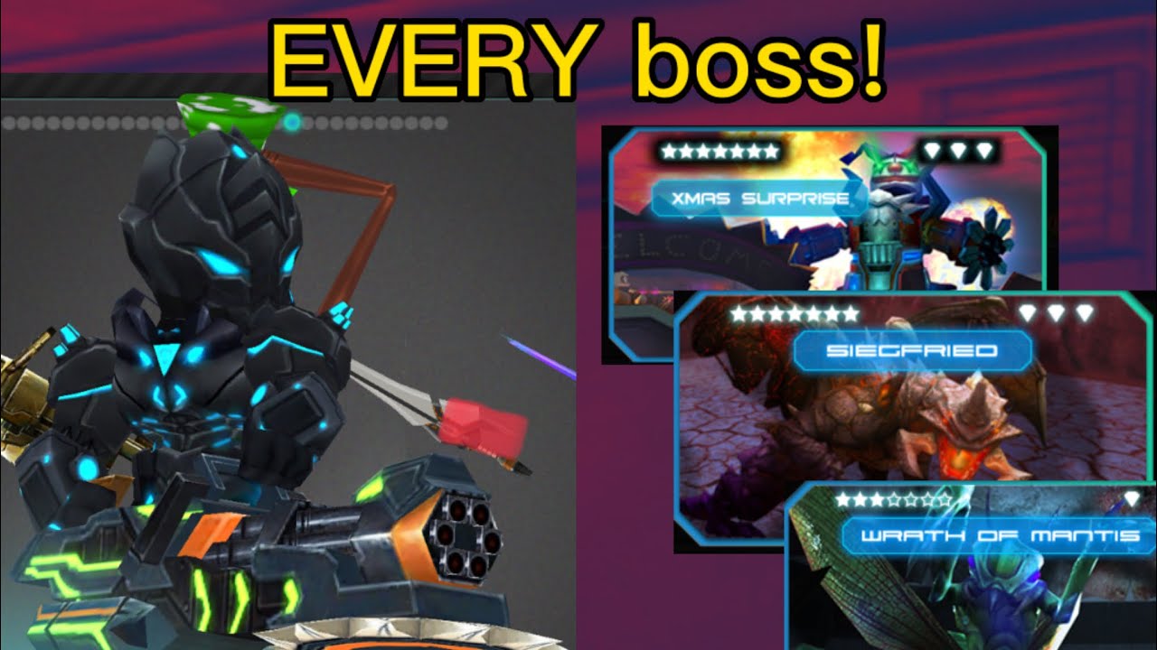 Star Warfare all bosses 2023!