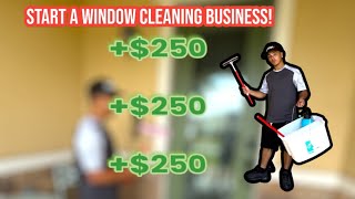 How To Make $250 An Hour Window Cleaning Business (Door knocking)