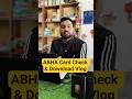Customer ka ABHA Card pehle se bana nikla 😲 | ABHA Card Check & Download Vlog #shorts