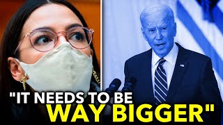 Ocasio-Cortez Explains Why Joe Biden’s Infrastructure Plan Falls Short