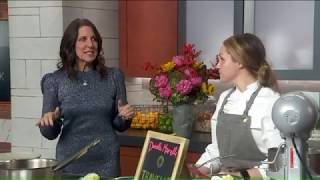 Pastry Chef Danielle Marelli featured live on WGNTV