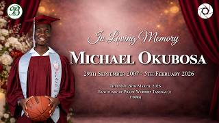 Celebrating The Life of Michael Okubosa