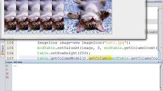 How to addColumn with Image in Java Netbeans