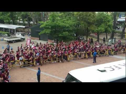 ファジアーノ岡山選手到着