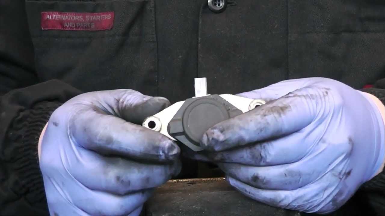 How to change brushes in Bosch alternator regulators. YouTube