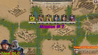 Stronghold Crusader D.E DLC-Baldwin & Bulleye Mission-7 Canal Network -The Trail Of The Eagle