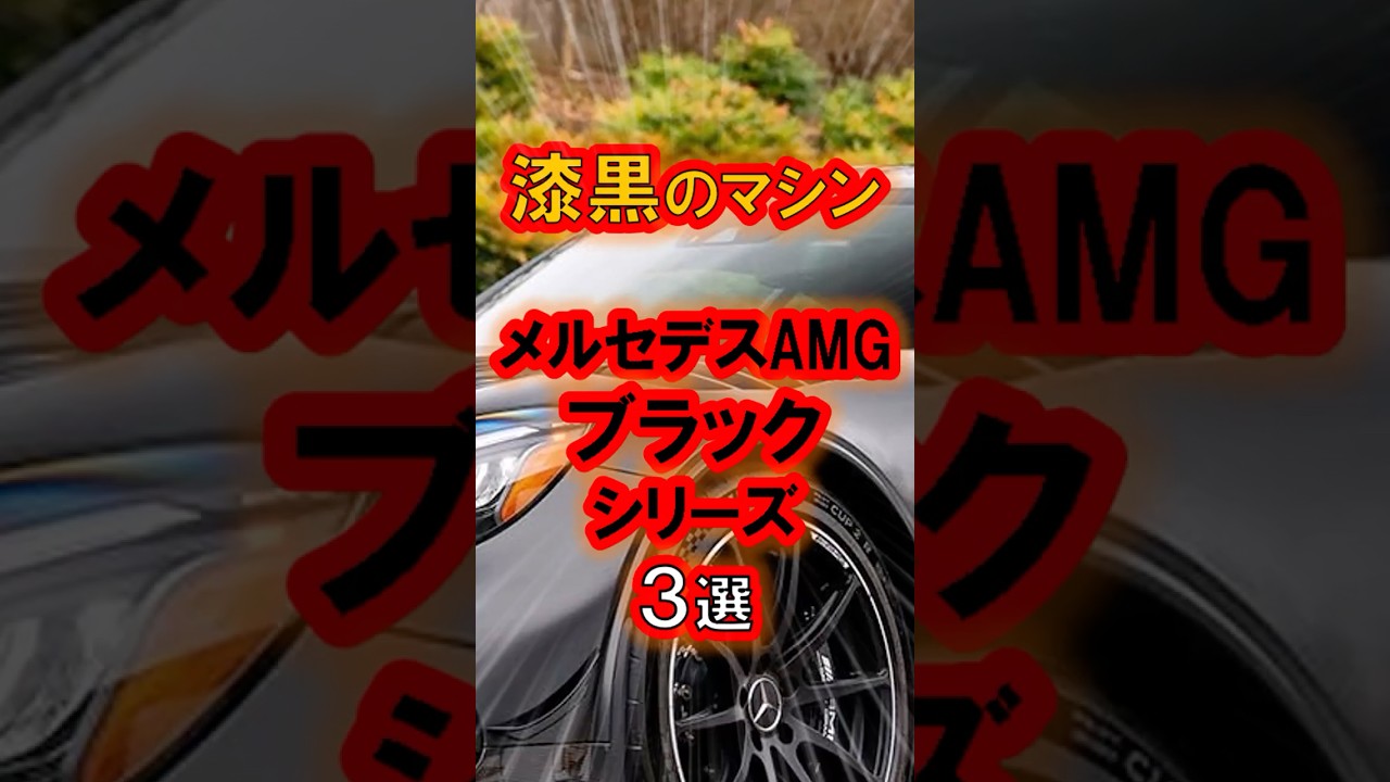 メルセデスベンツAMGブラックシリーズ