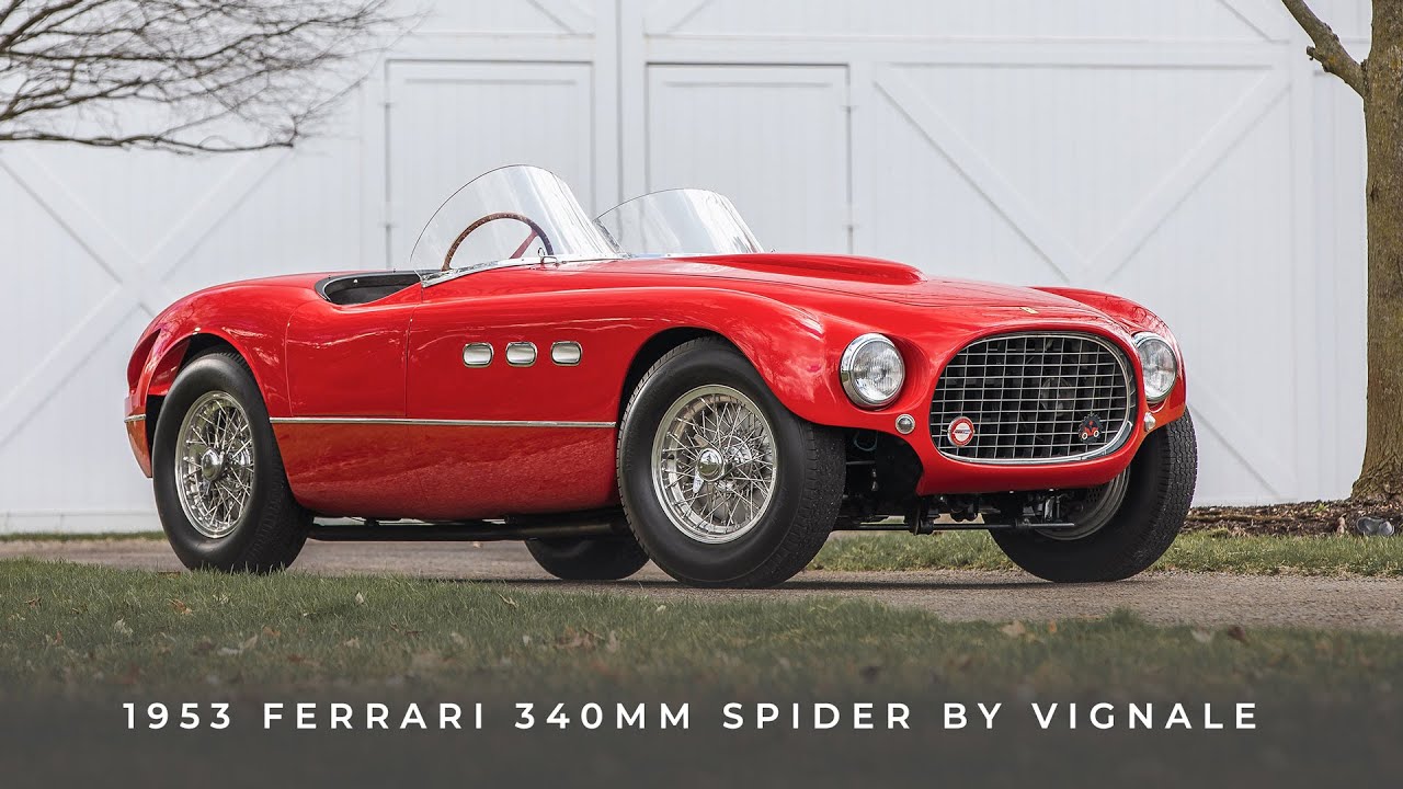 Photo 22 - The record breaker : Ferrari 340 MM Vignale Spider (1953) - 70 ans de Ferrari : les séries spéciales de 1947 à 1956