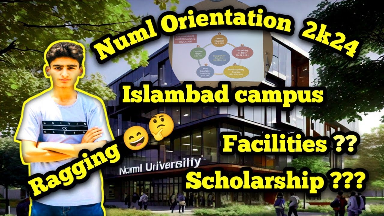 Numl  Islambad Orientation day 2k24 / full vlog 