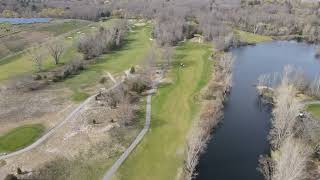 Short Drone Flight - Golf Course - Widows Walk