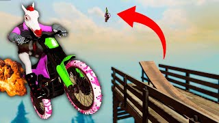 The Most INSANE Dirt Bike Stunts! (Trials Rising) screenshot 5
