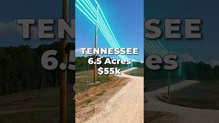 6.5 Acres of TENNESSEE Land for Sale with Power & Fiber Internet for $55k • LANDIO